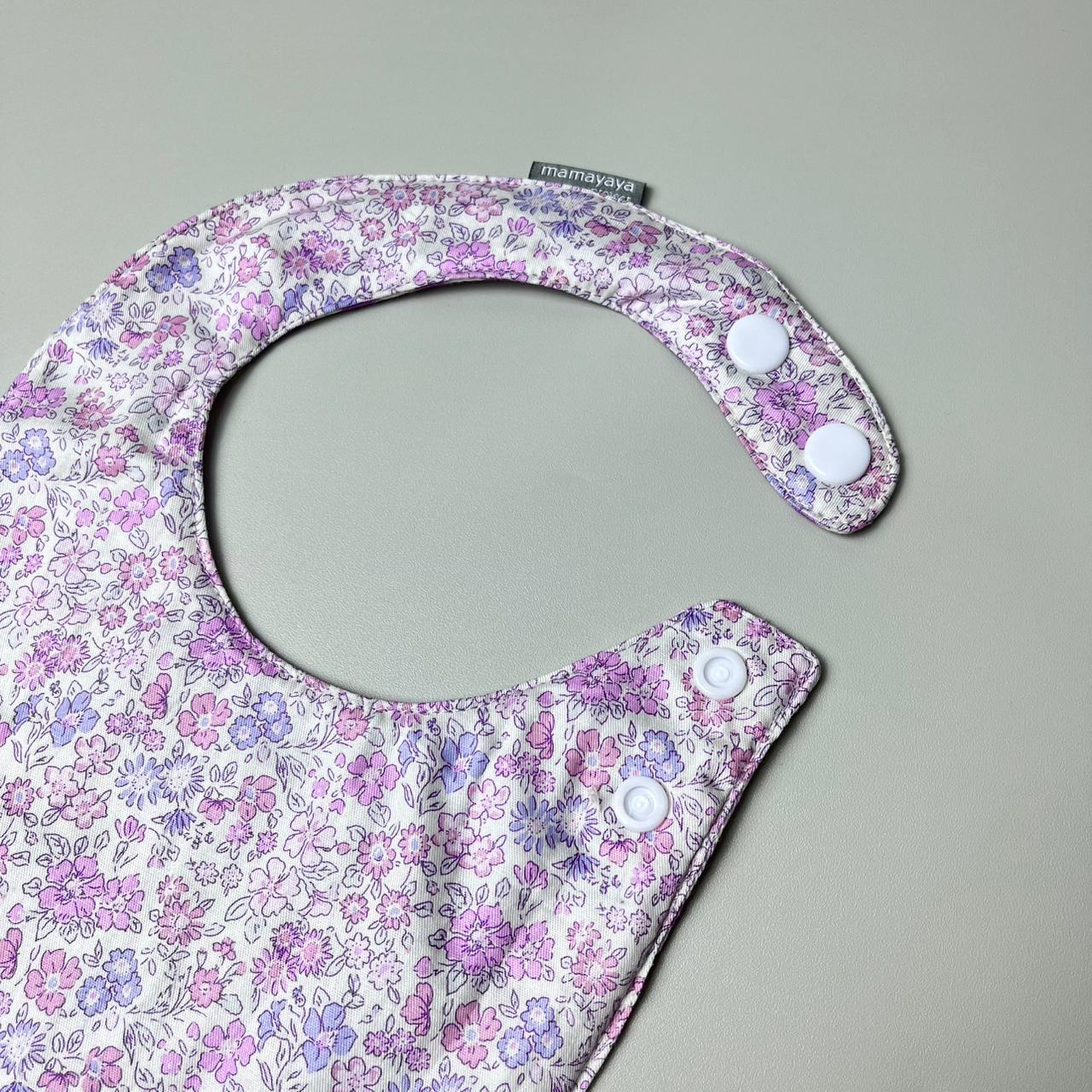 ROUND BIBS_A7269_MINI ASTER UNGU