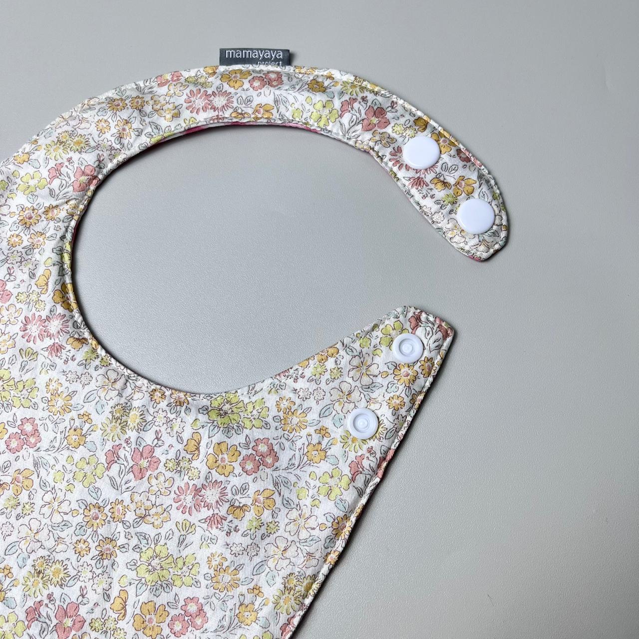 ROUND BIBS_A7270_MINI ASTER YELLOW