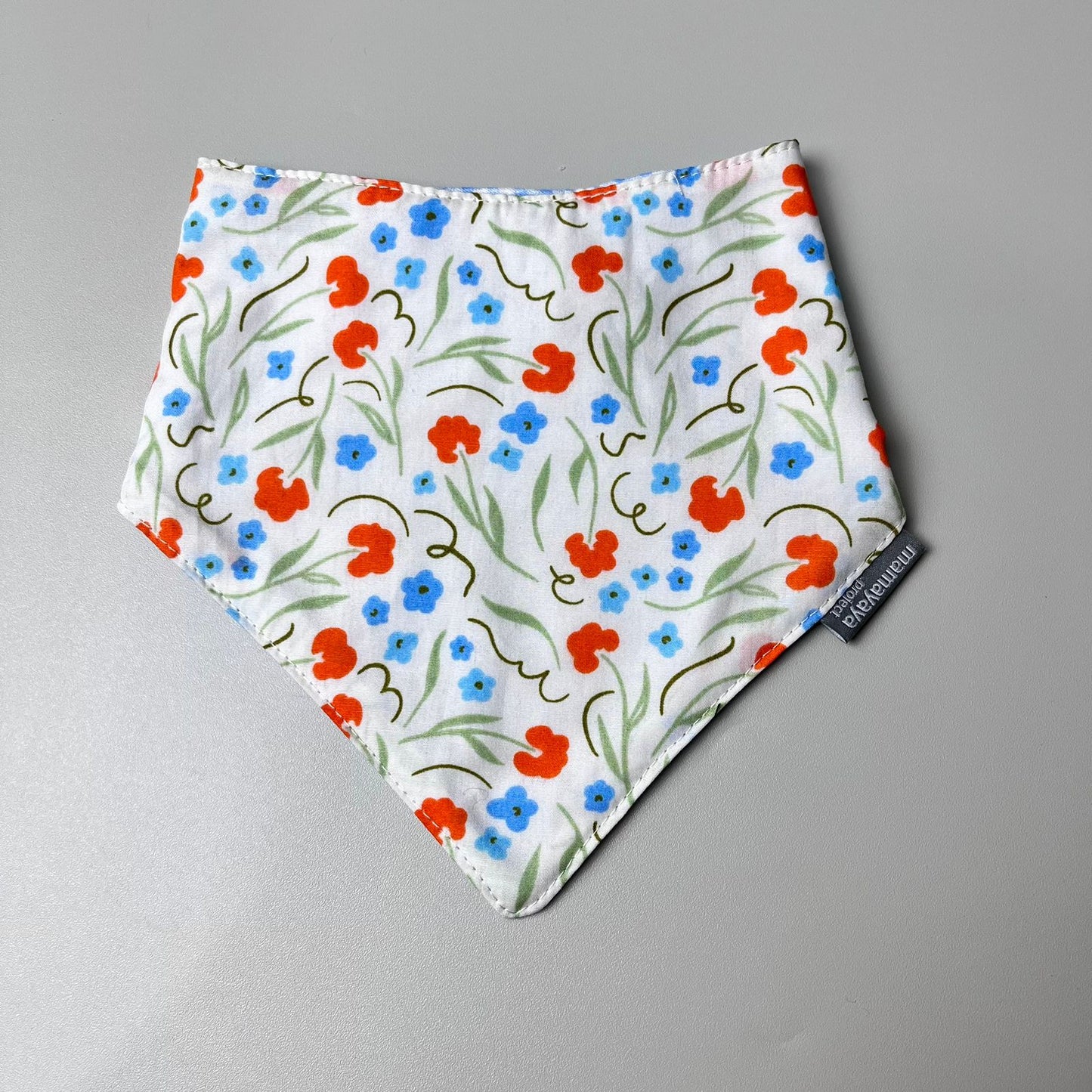 SCARF BIBS_A7254_BUTTERFLY BUSH FLOWER