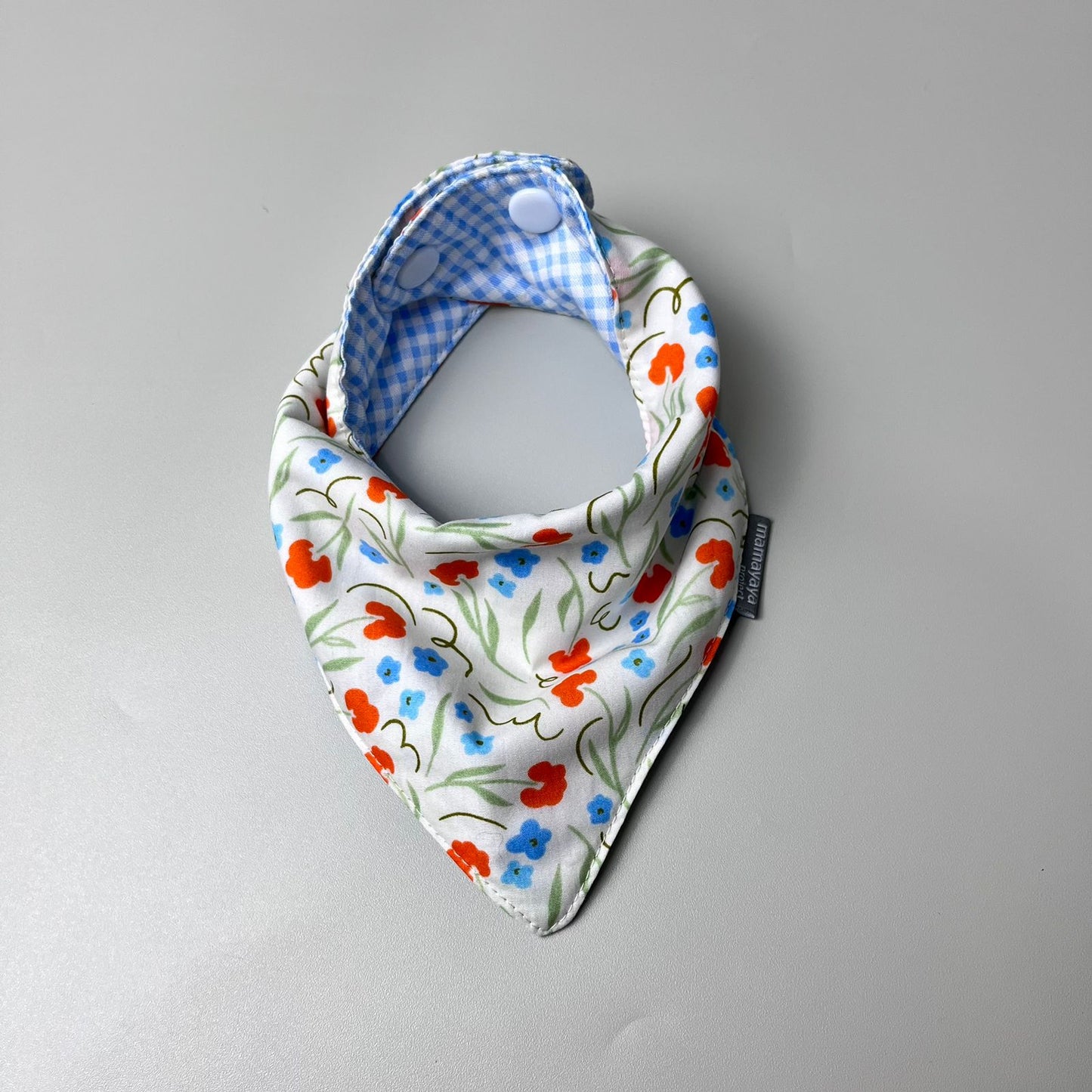 SCARF BIBS_A7254_BUTTERFLY BUSH FLOWER