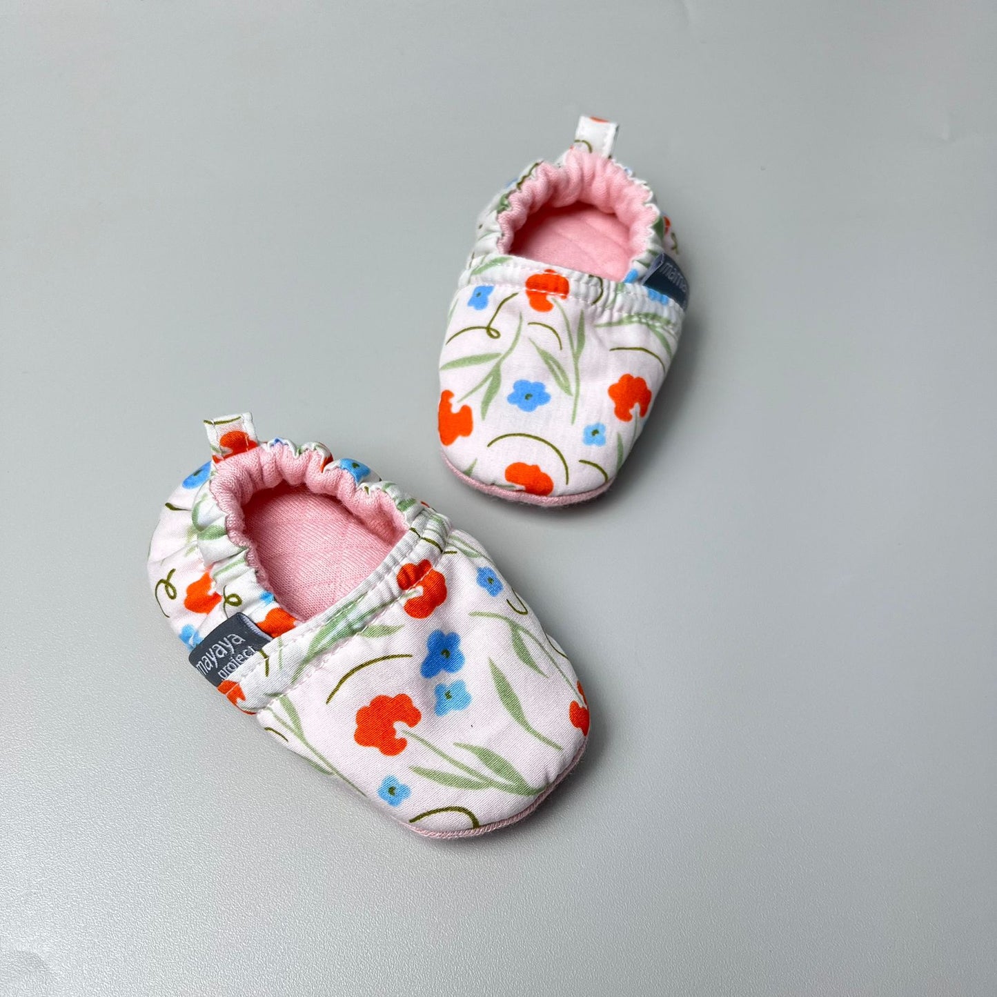 BABY SHOES_A7254_BUTTERFLY BUSH FLOWER_(6-9)