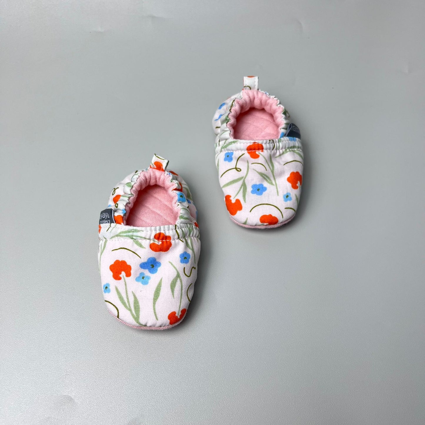 BABY SHOES_A7254_BUTTERFLY BUSH FLOWER_(6-9)