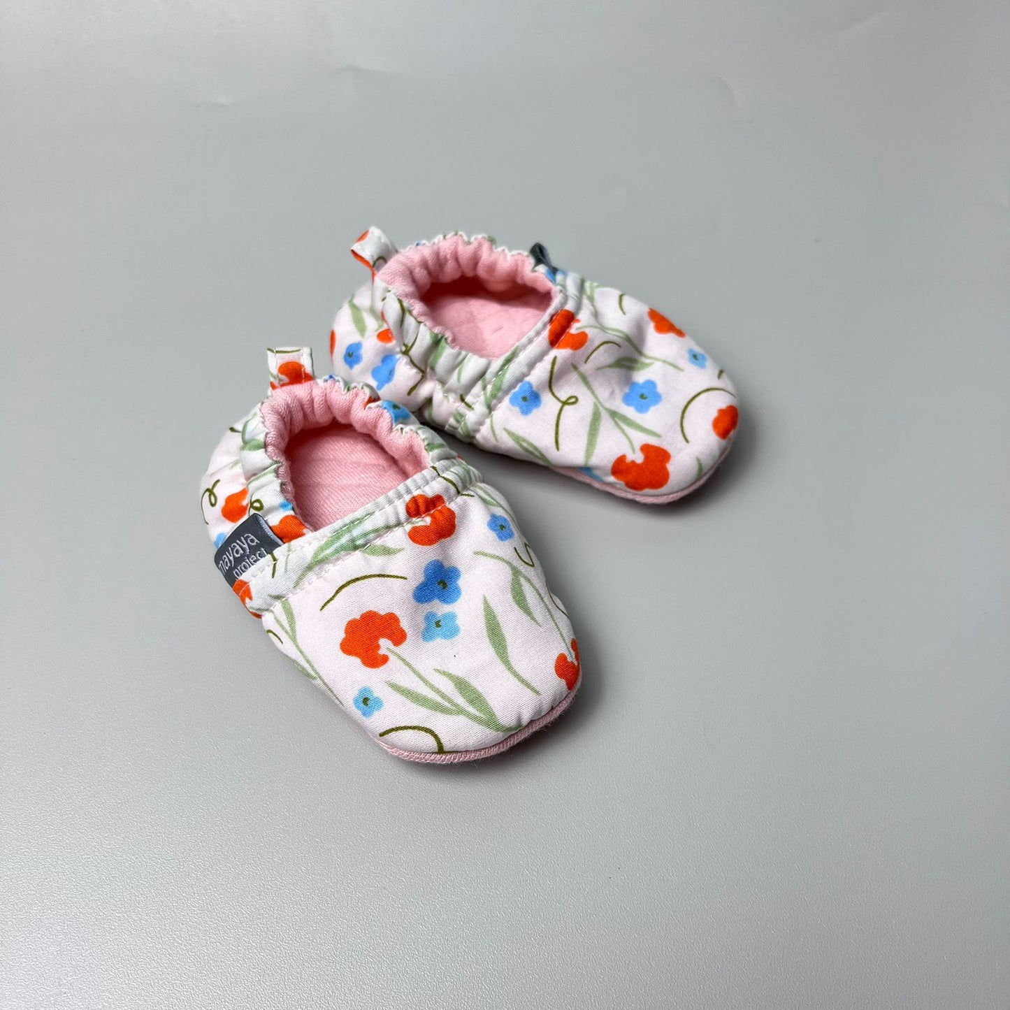 BABY SHOES_A7254_BUTTERFLY BUSH FLOWER_(6-9)