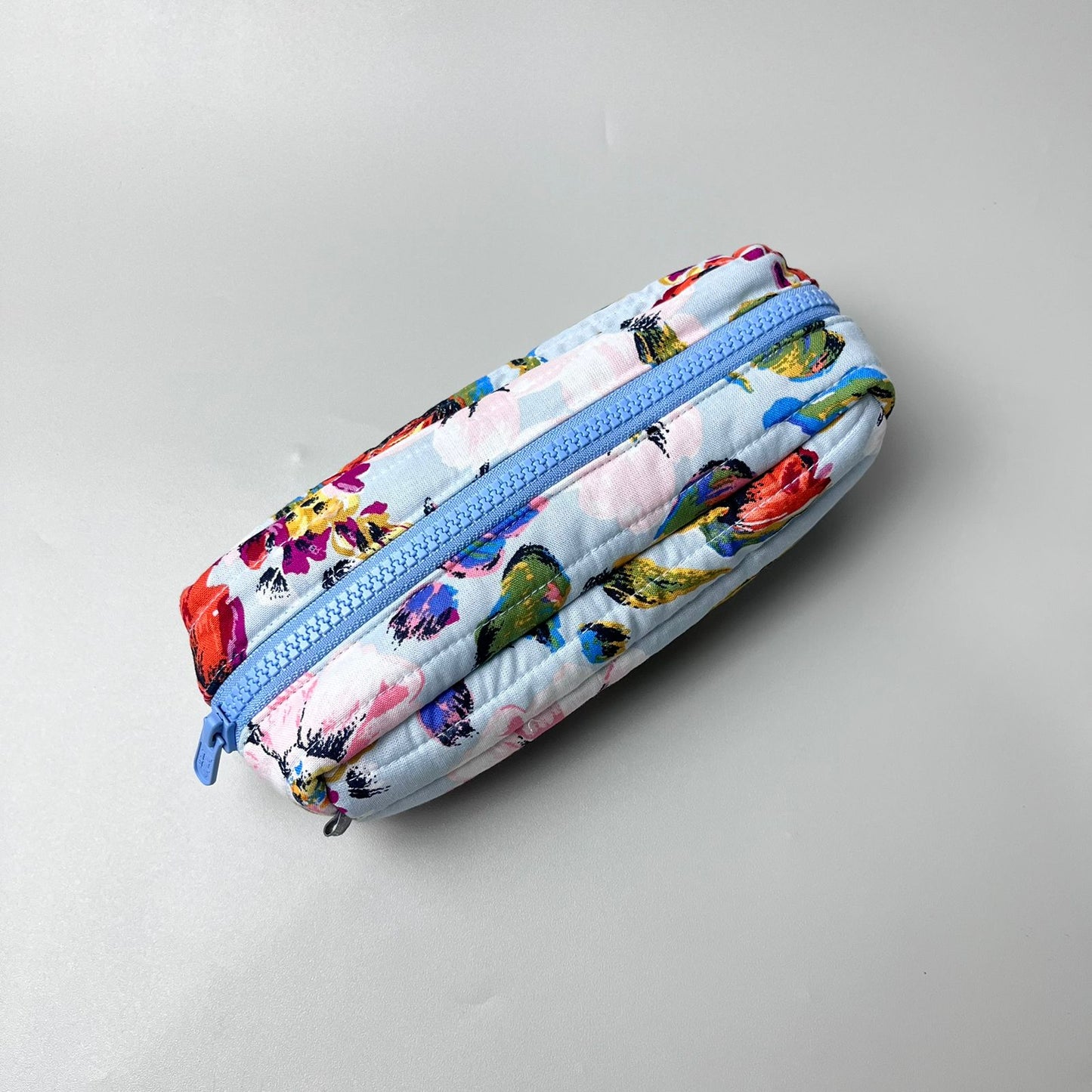 PENCIL CASE_A7023_ALMOND BIRU MUDA