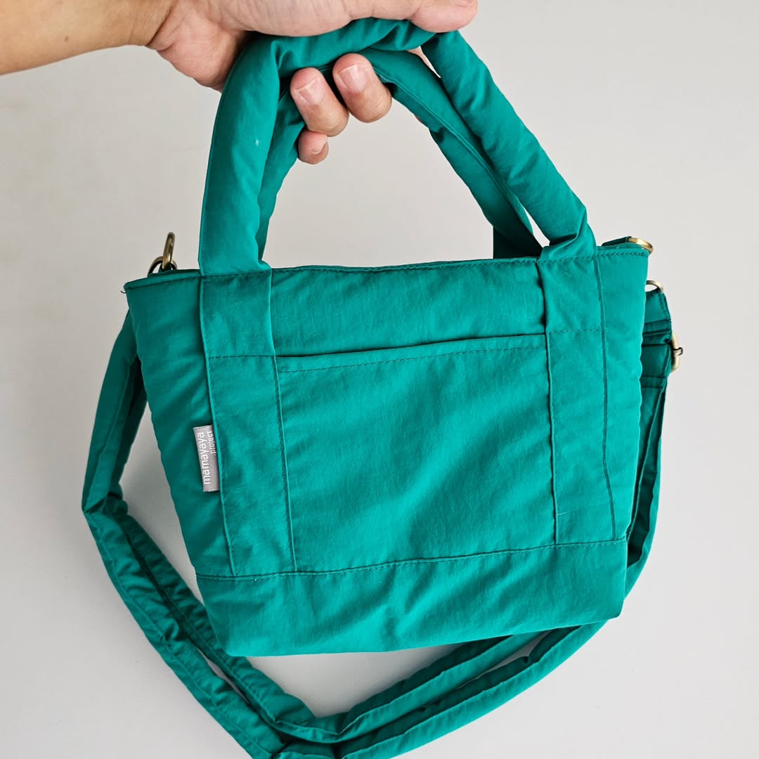 STB - SMALL TOTE BAG_TEAL GREEN