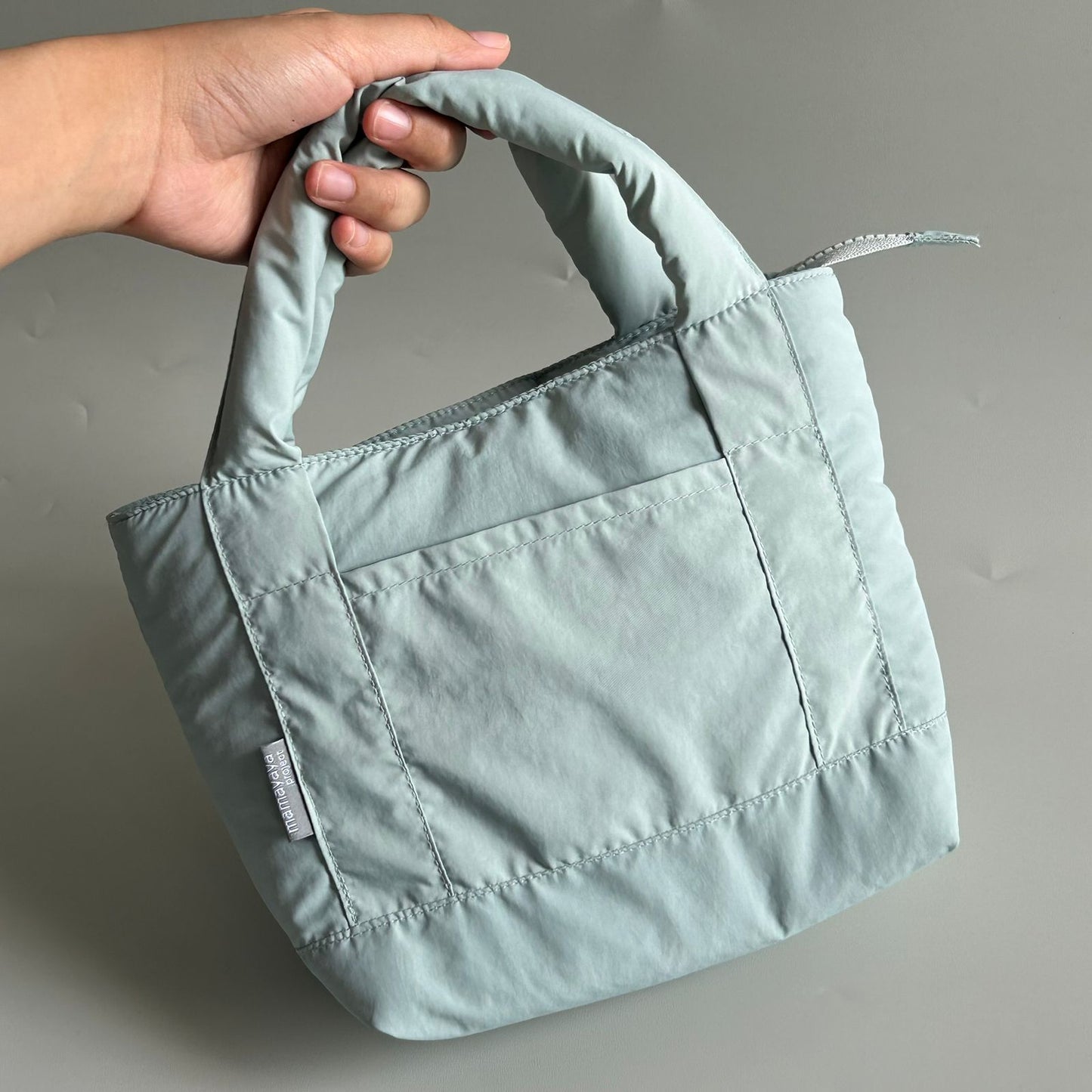 STB - SMALL TOTE BAG_SEA FOAM
