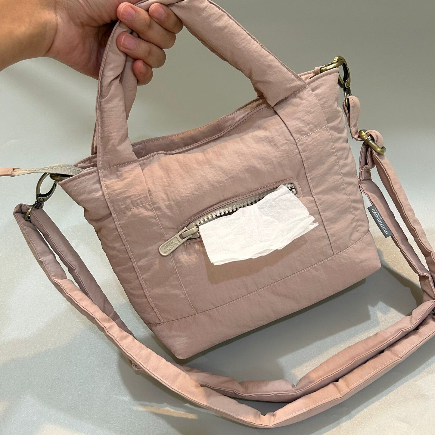 STB - SMALL TOTE BAG_DUSTY PINK