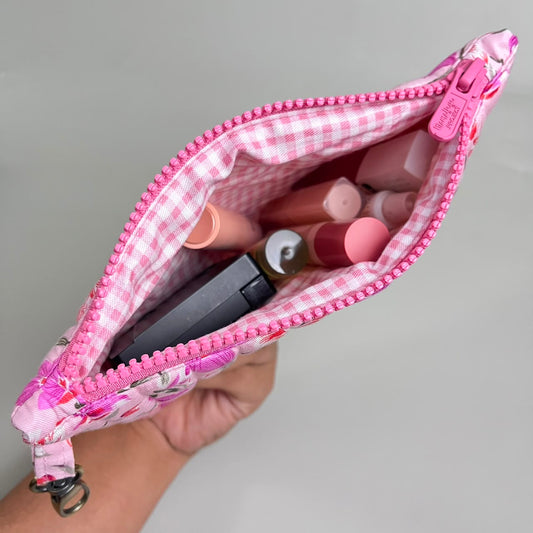 SLIM POUCH_DAHLIA PINK