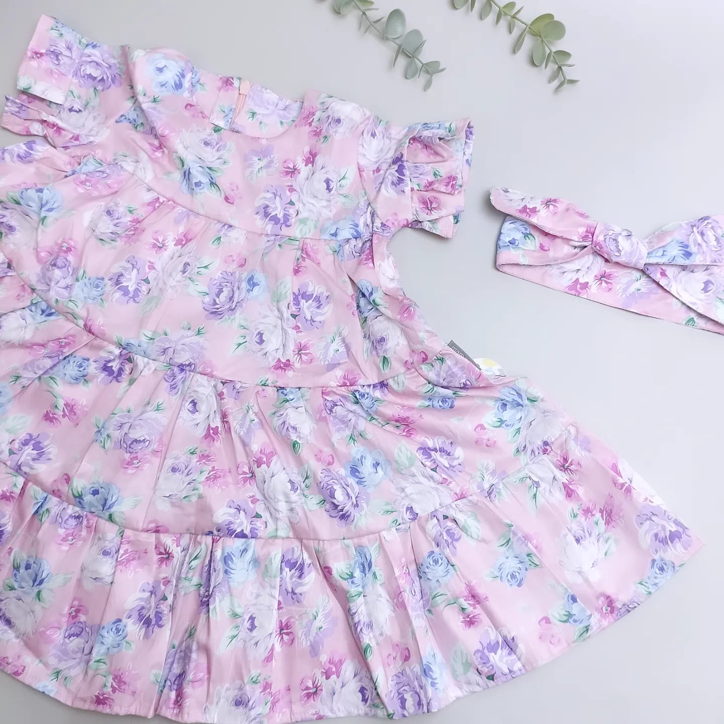 FLARE DRESS_A6224_0-6 M_BUNGA ANYELIR PINK