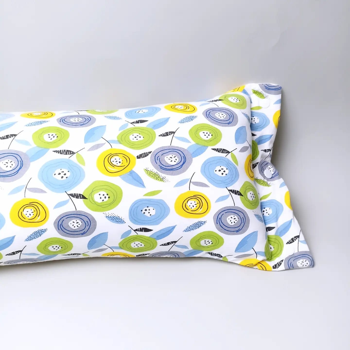 TRAVEL NURSING ARM PILLOW_B6286_BUNGA BULAT BIRU