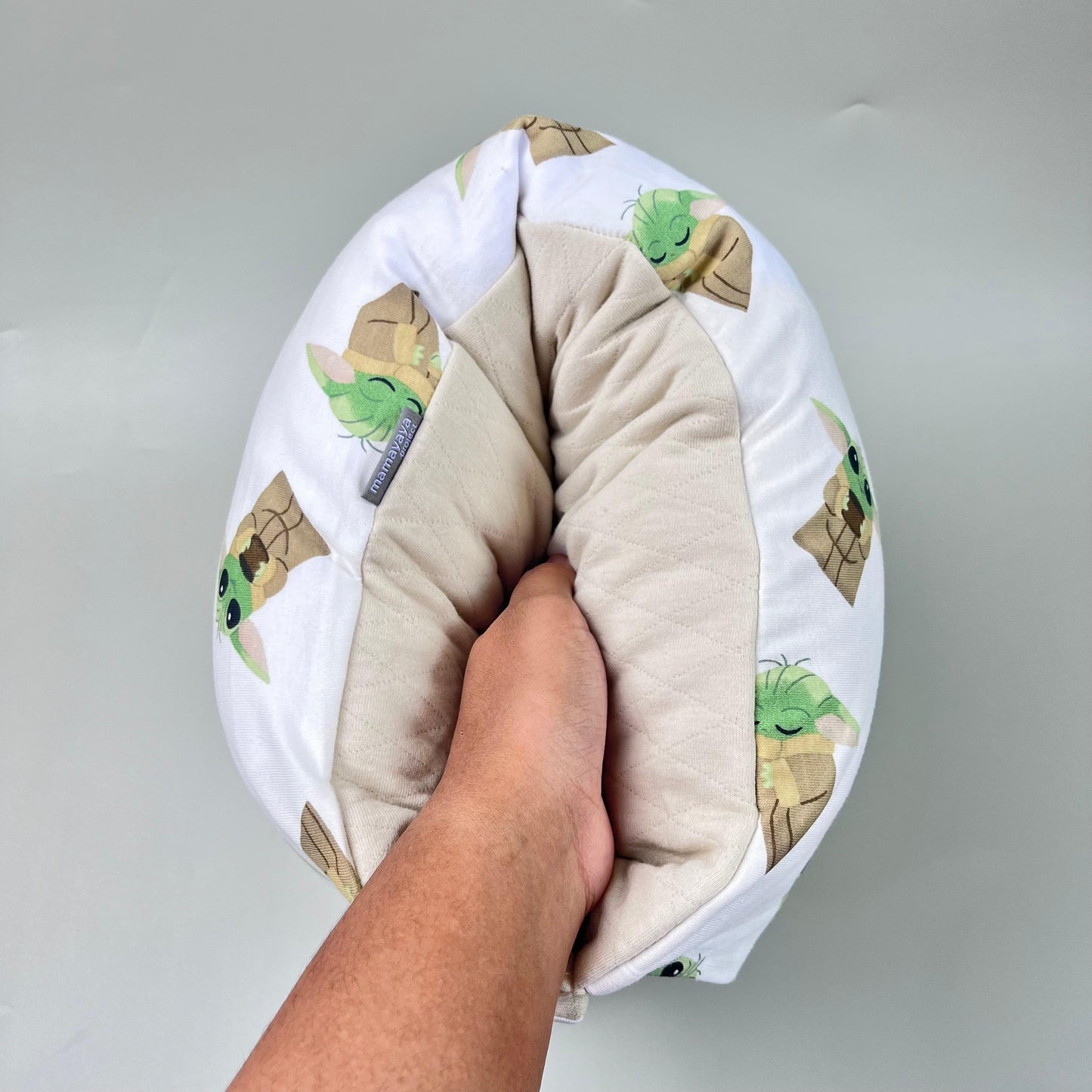 TRAVEL NURSING ARM PILLOW_B7206_GROGU PUTIH