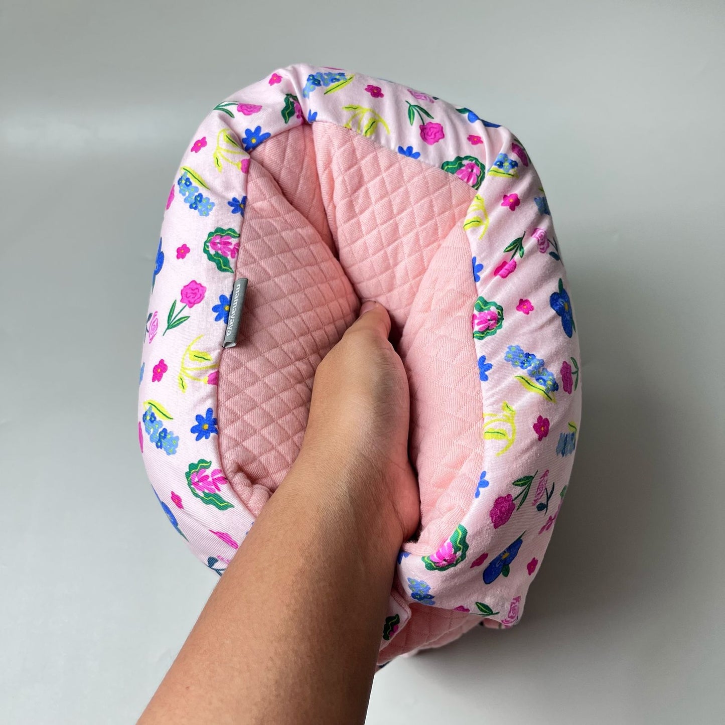 TRAVEL NURSING ARM PILLOW_B7231_FLOWER PINK