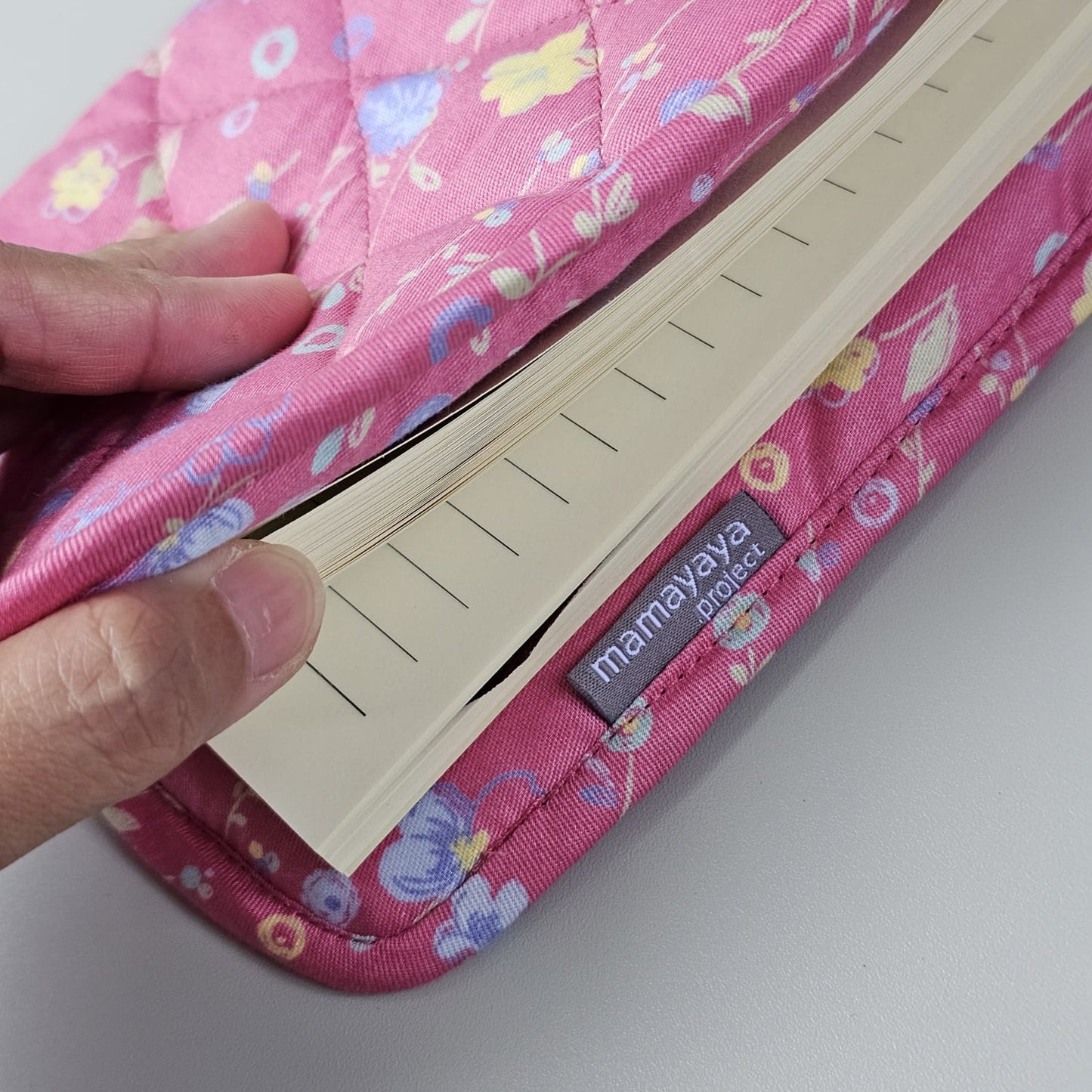 MINI "JOURNAL IBU"_A349_TANGKAI PANJANG DASAR PINK