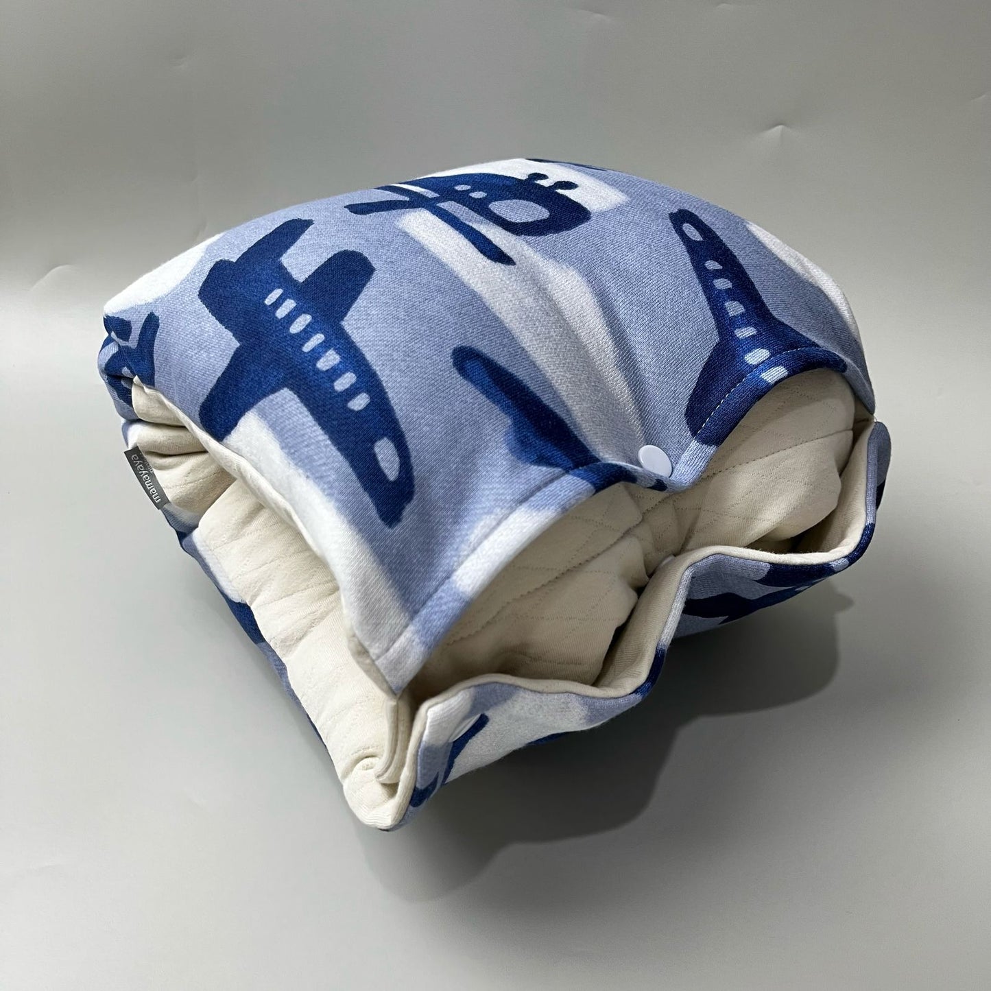 TRAVEL NURSING ARM PILLOW_B7276_PESAWAT BIRU