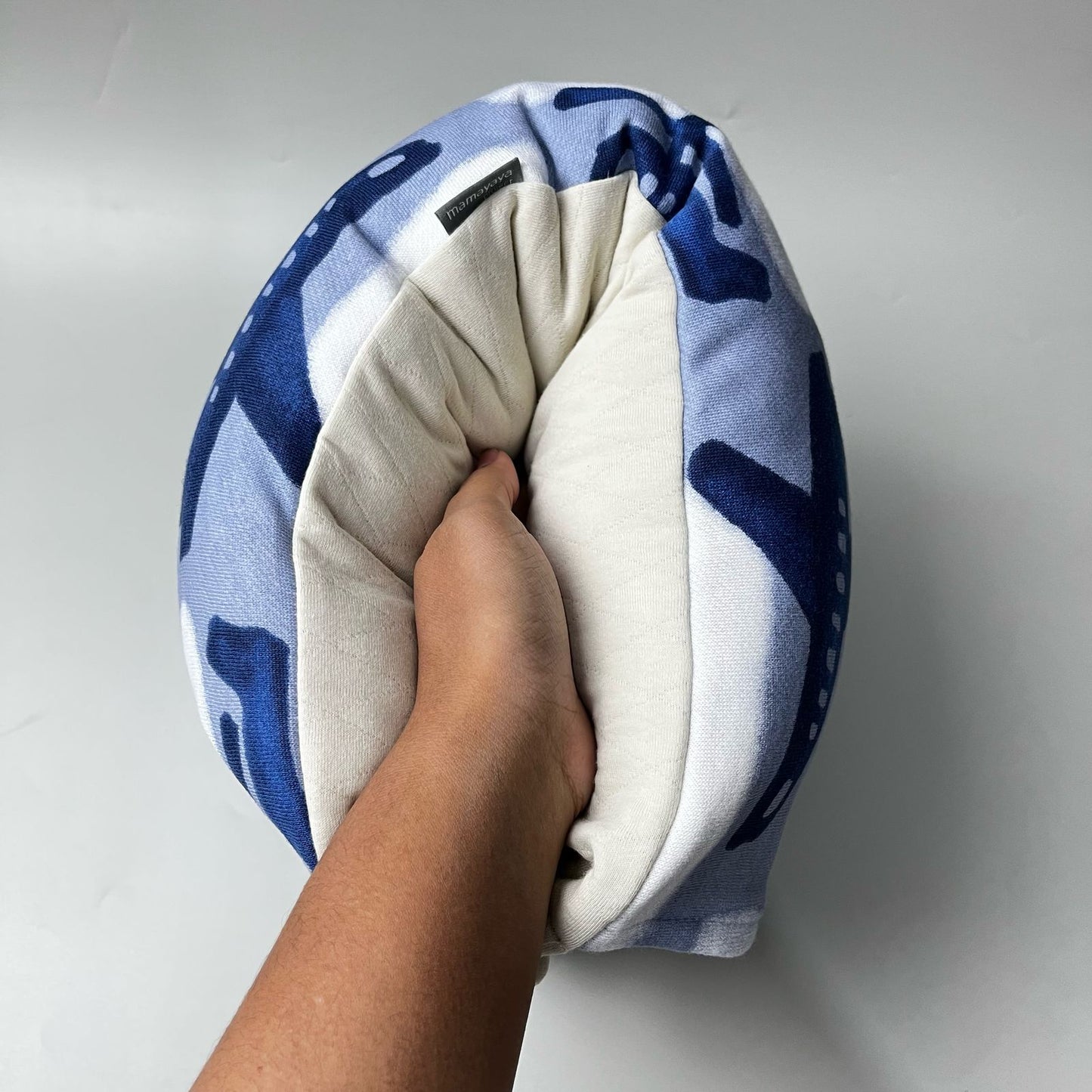 TRAVEL NURSING ARM PILLOW_B7276_PESAWAT BIRU
