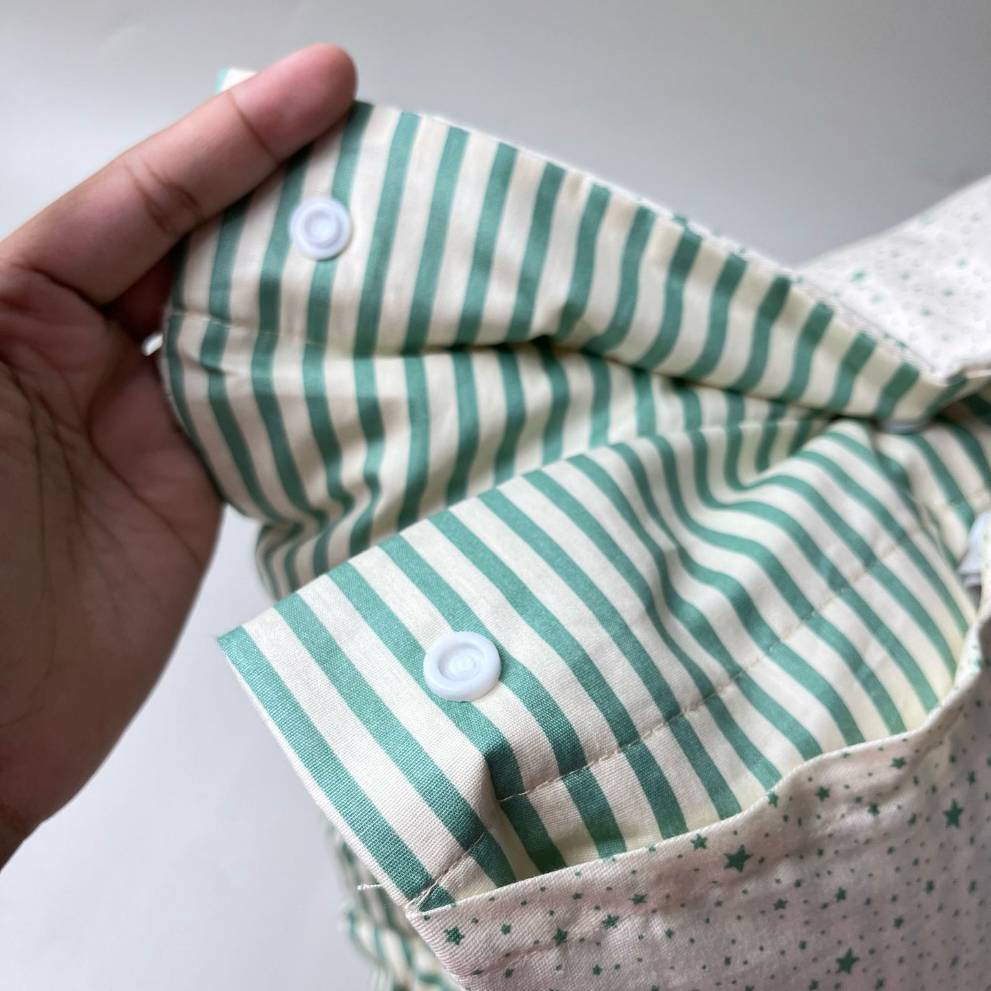 TRAVEL NURSING ARM PILLOW_A7262_BINTANG MINI HIJAU