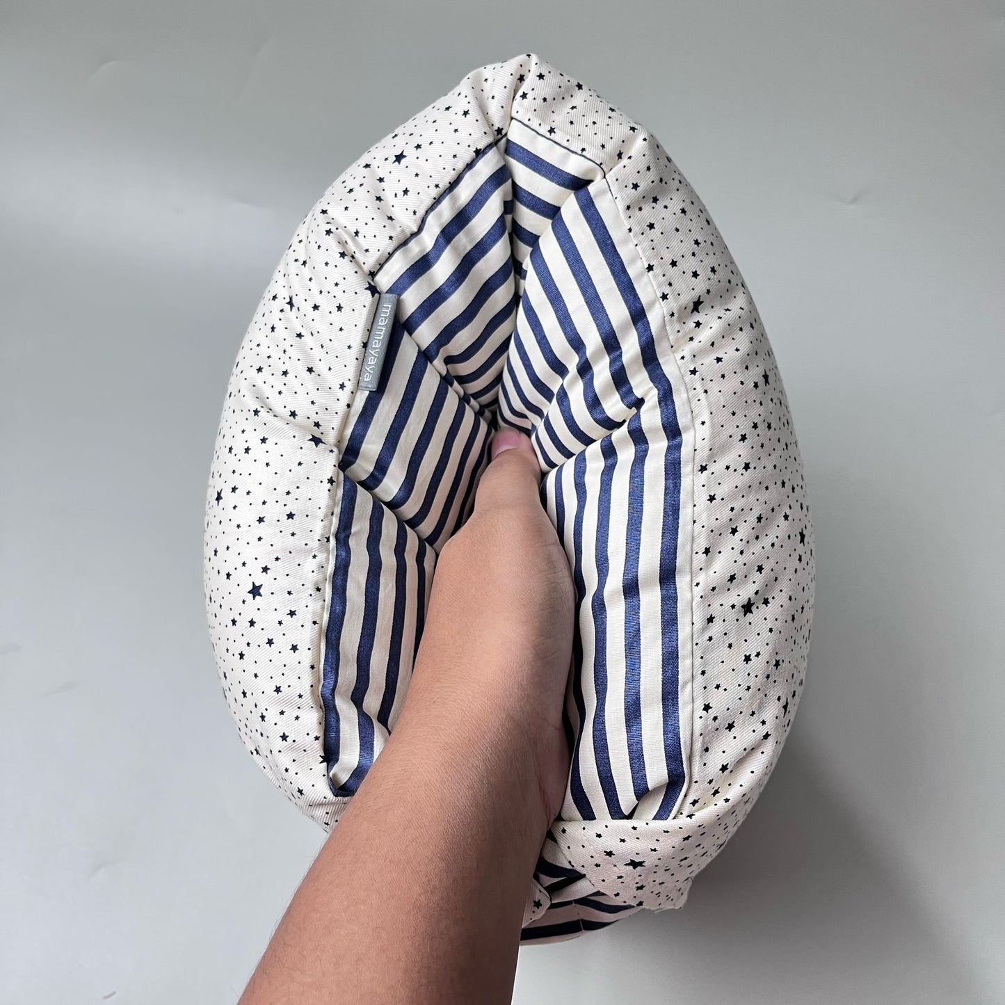TRAVEL NURSING ARM PILLOW_A7277_BINTANG MINI NAVY
