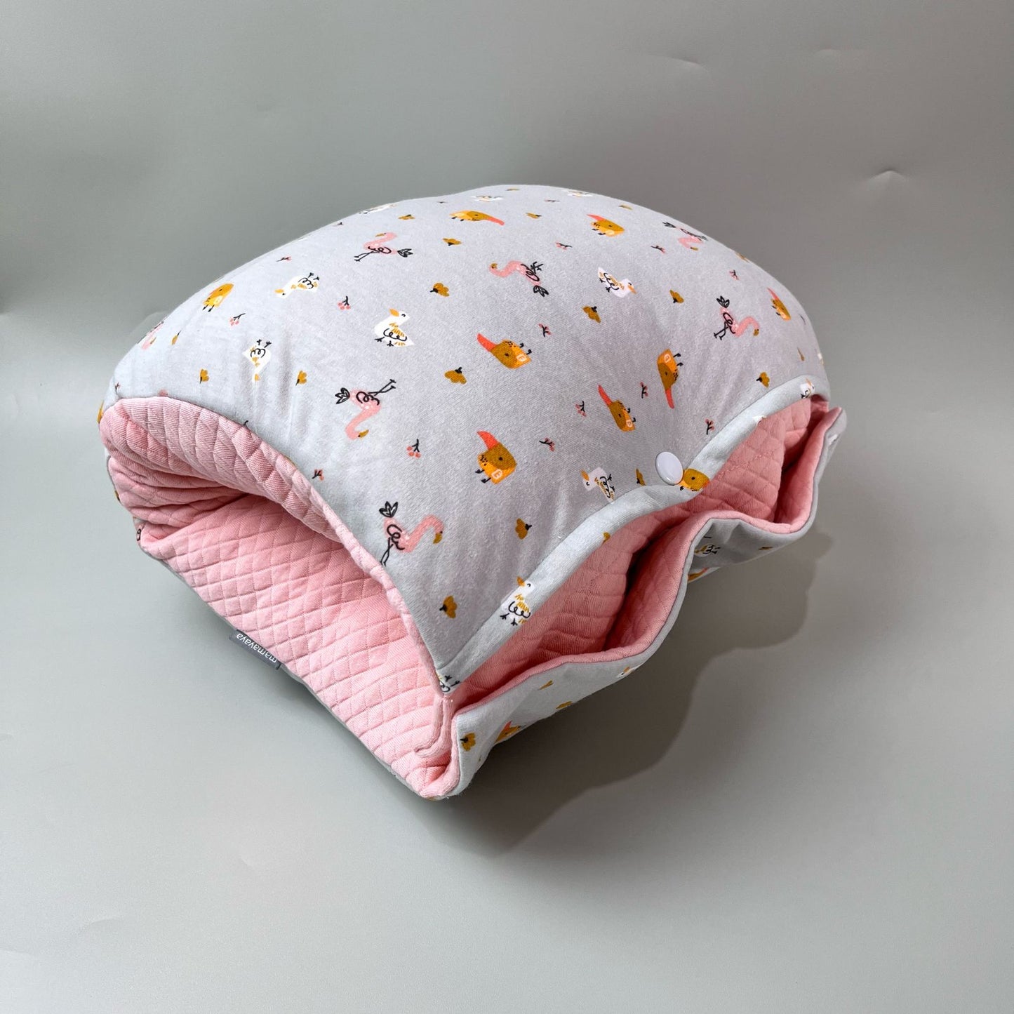 TRAVEL NURSING ARM PILLOW_B7274_MINI FLAMINGO