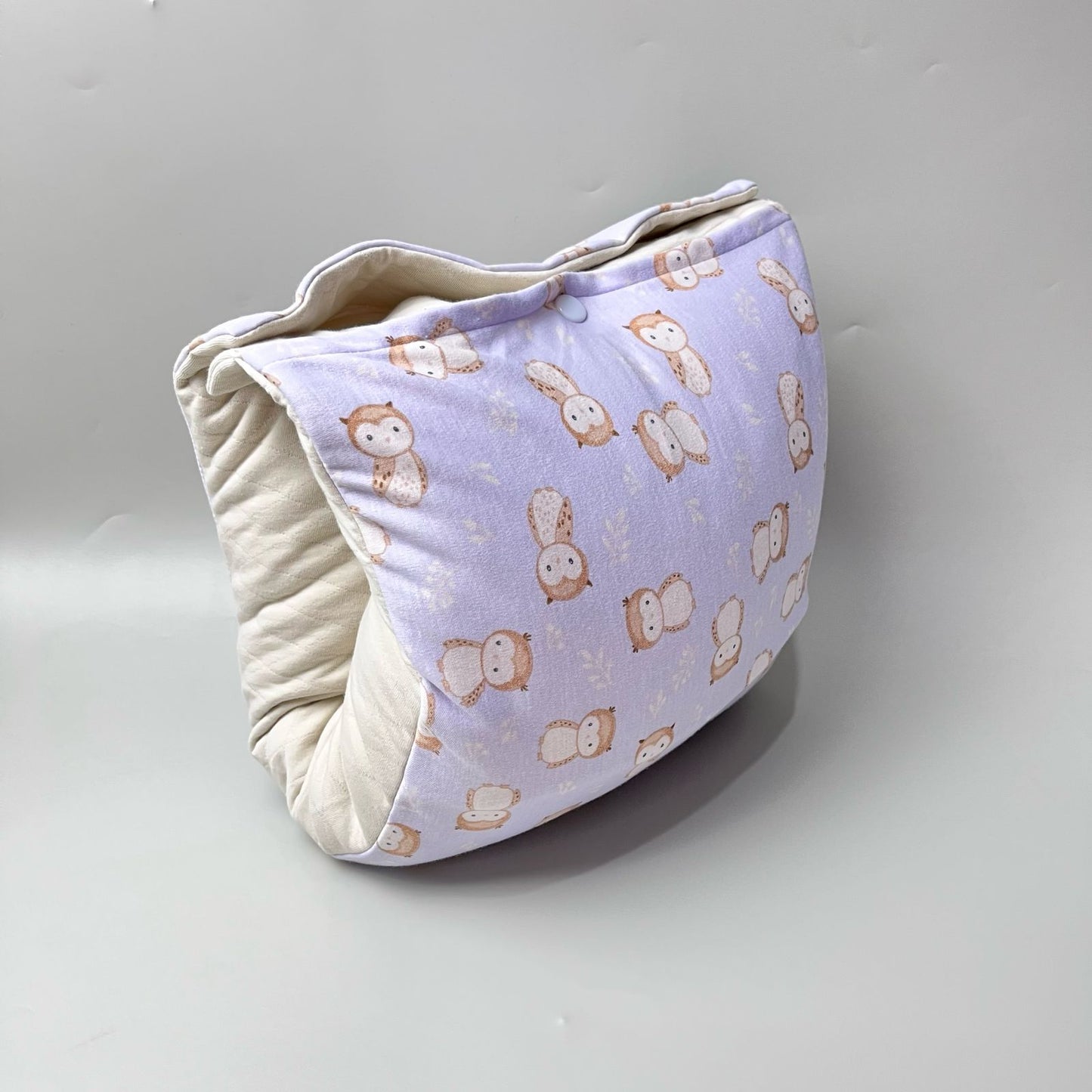 TRAVEL NURSING ARM PILLOW_B7243_OWL PURPLE