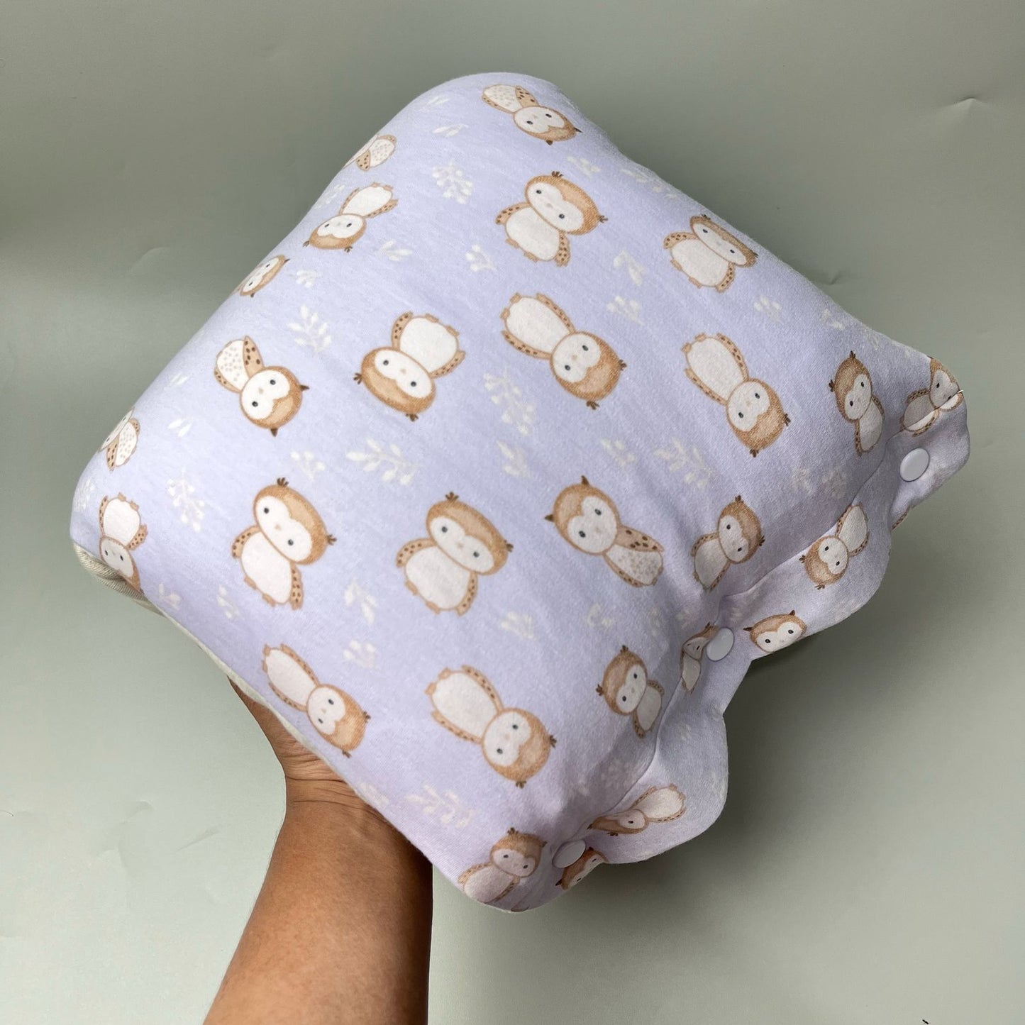 TRAVEL NURSING ARM PILLOW_B7243_OWL PURPLE