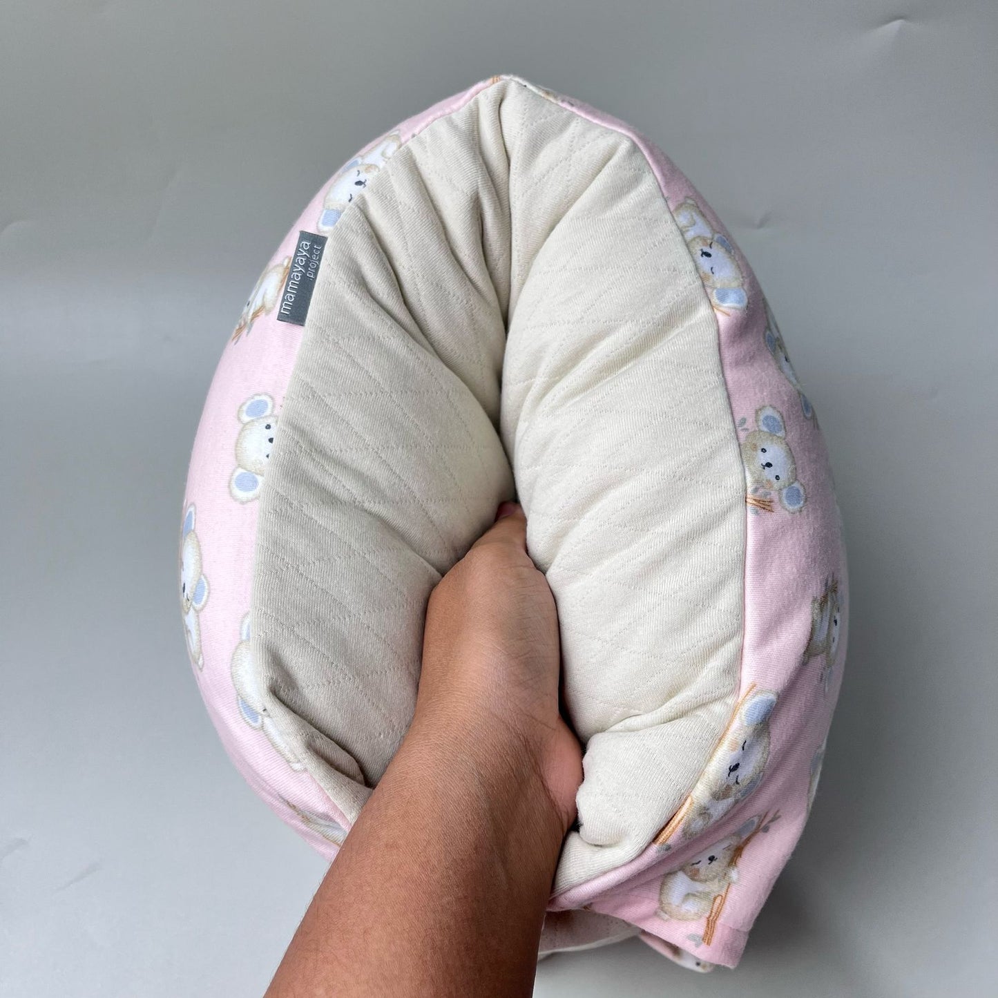 TRAVEL NURSING ARM PILLOW_B7245_KOALA PINK