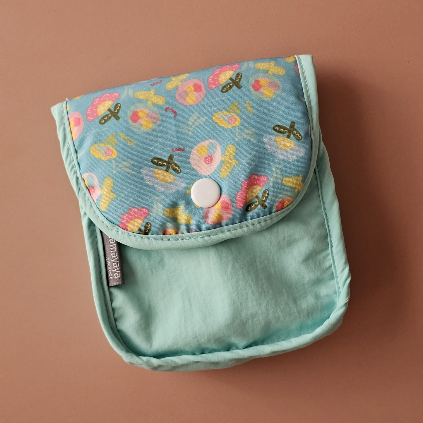 POUCH PEMBALUT_MINI AMARA LIGHTSEA BLUE