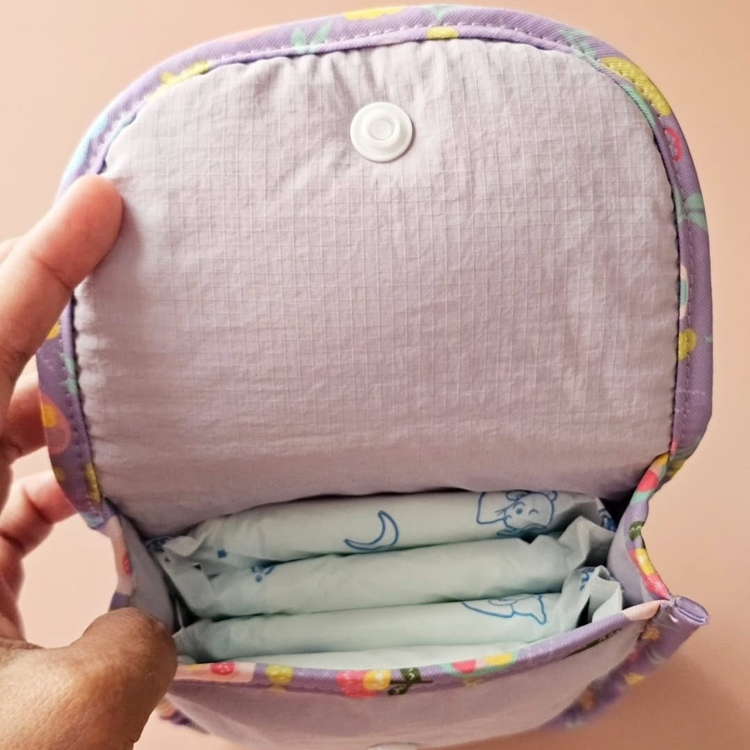 POUCH PEMBALUT_MINI AMARA LILAC