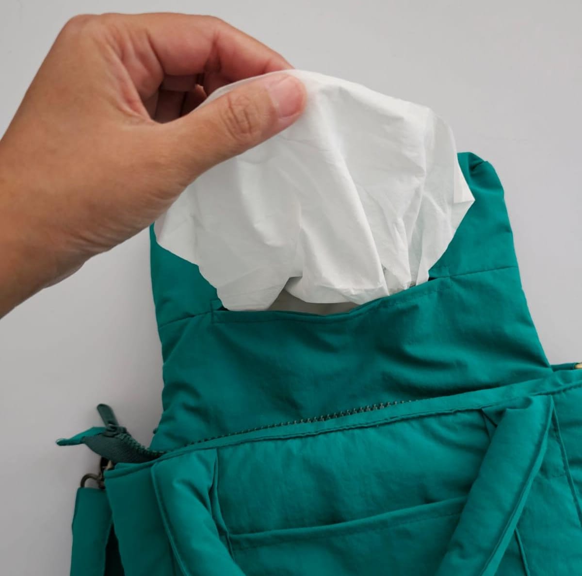 STB - SMALL TOTE BAG_TEAL GREEN