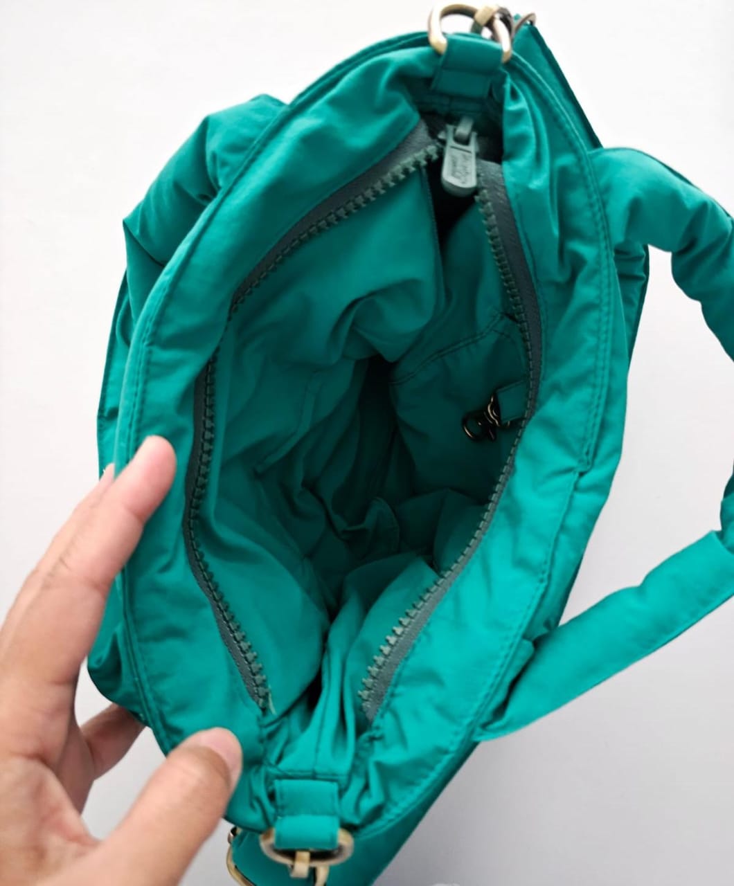 STB - SMALL TOTE BAG_TEAL GREEN