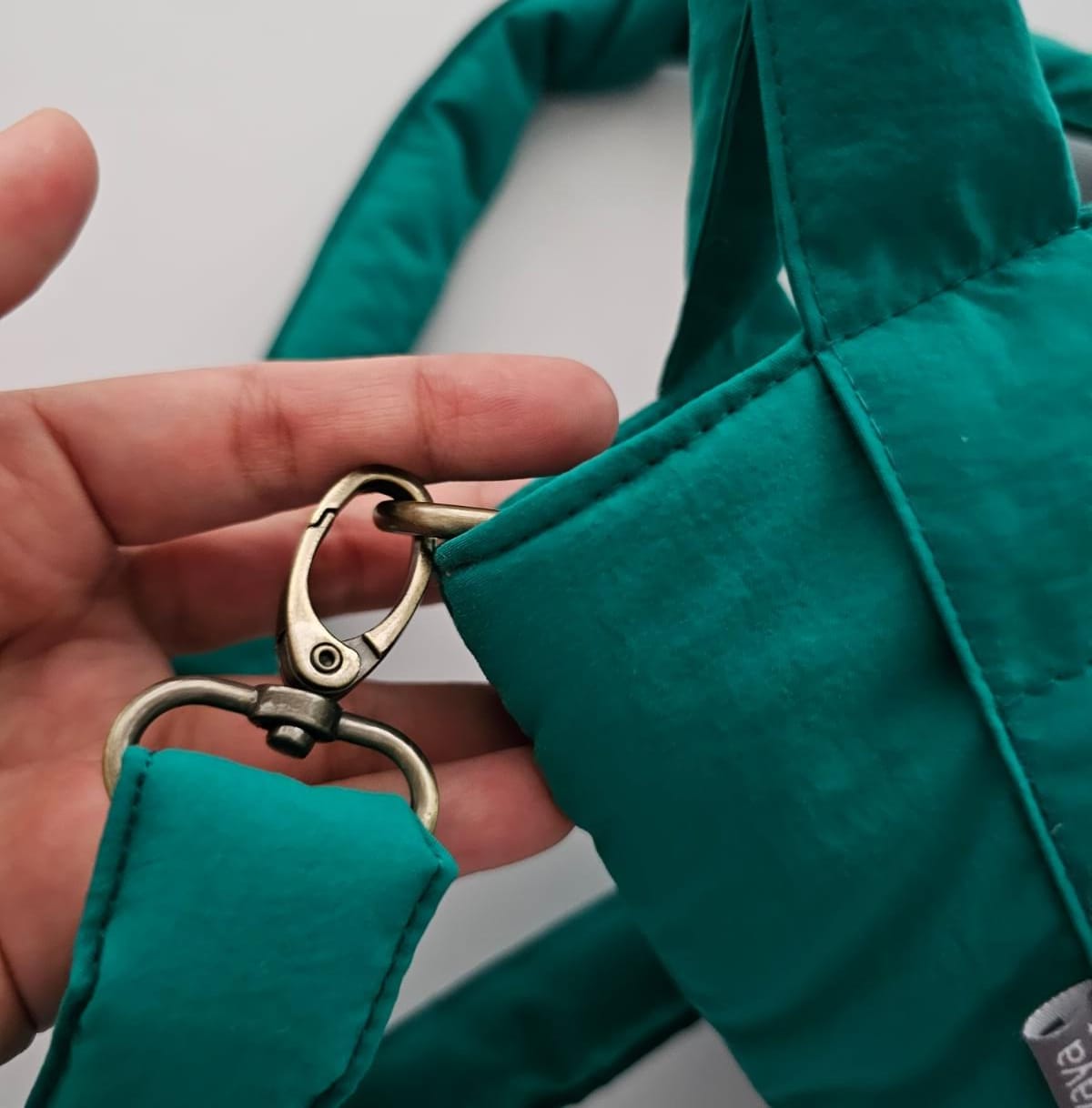STB - SMALL TOTE BAG_TEAL GREEN