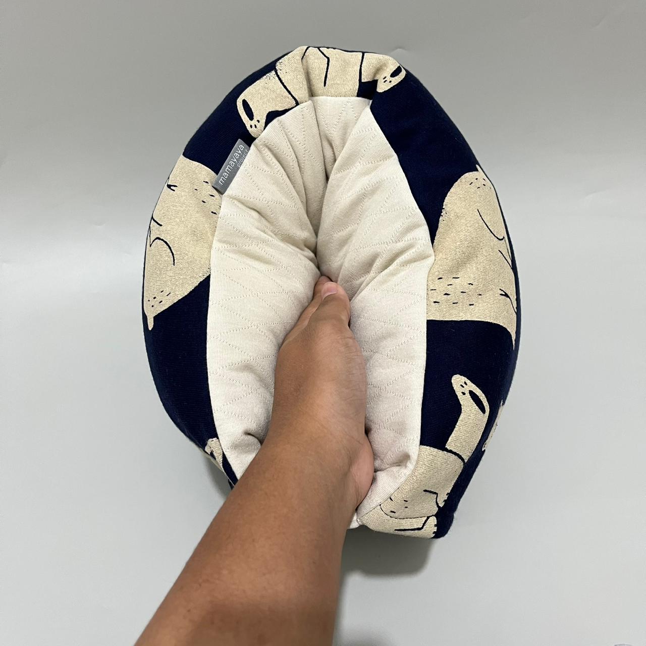 TRAVEL NURSING ARM PILLOW_B7292_BERUANG NAVY