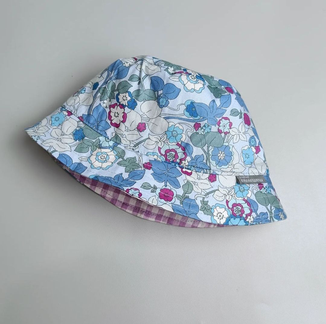 BUCKET HAT_A4264_BUNGA ANEMONE HIJAU_58