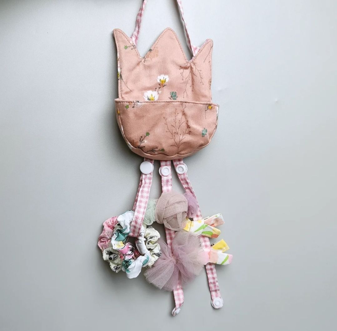 ACCESSORIES ORGANIZER_A1034_BUNGA TANGKAI TIPIS PEACH