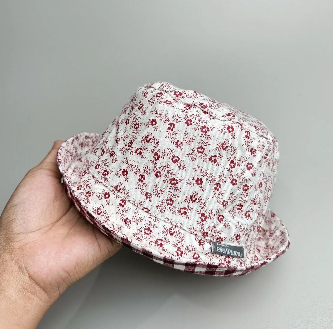 BUCKET HAT_A4260_BUNGA MAROON_62