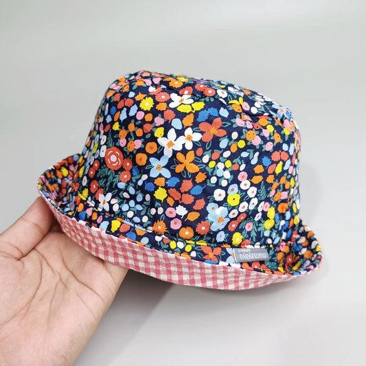 BUCKET HAT_A6019_CRASPEDIAS NAVY_60