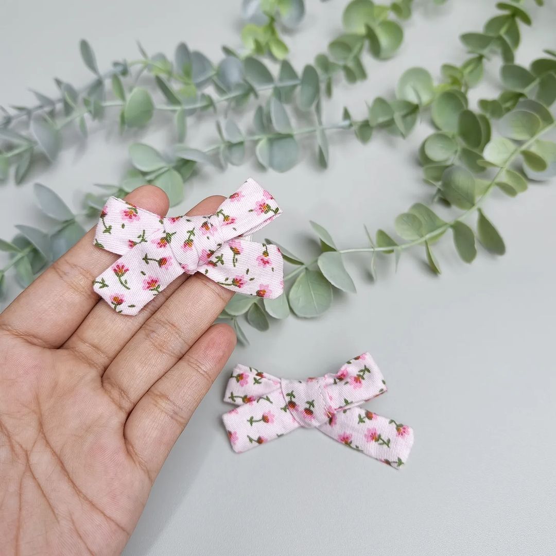 SET MINI BOW_A4084_MELATI PINK SOFT