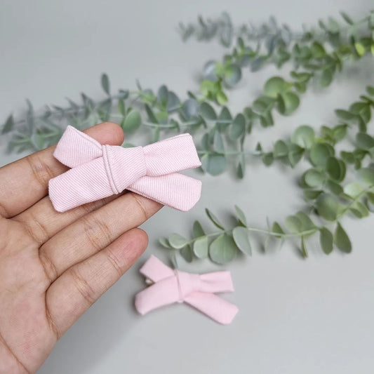 SET MINI BOW_PINK SOFT