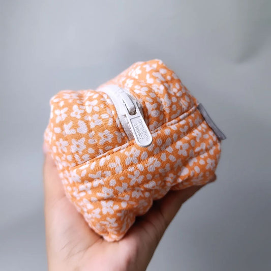 COSMETIC POUCH QUILTED_C6051_JASMINE ORANGE