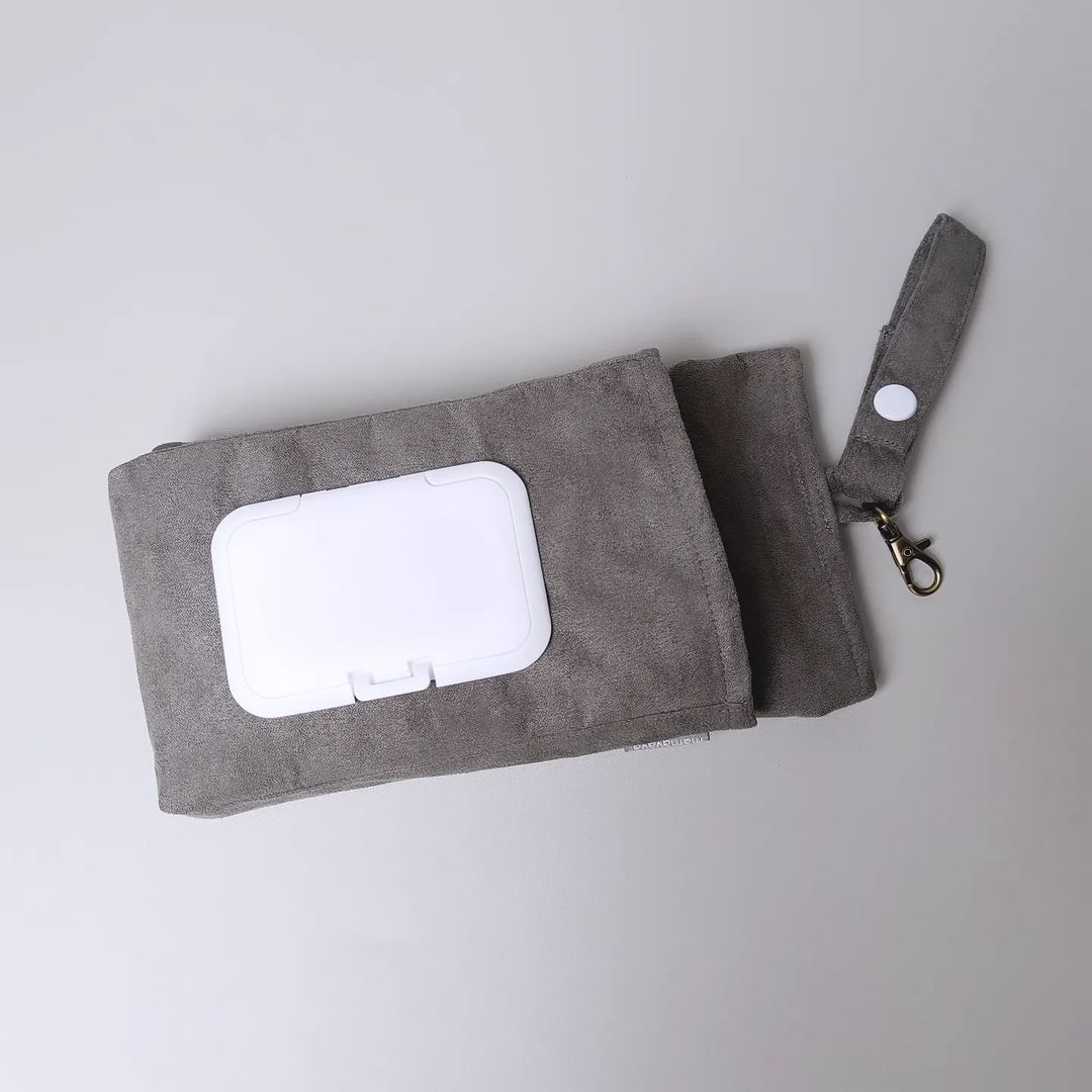 TISSUE POUCH_C6092_SUEDE TOWER GREY