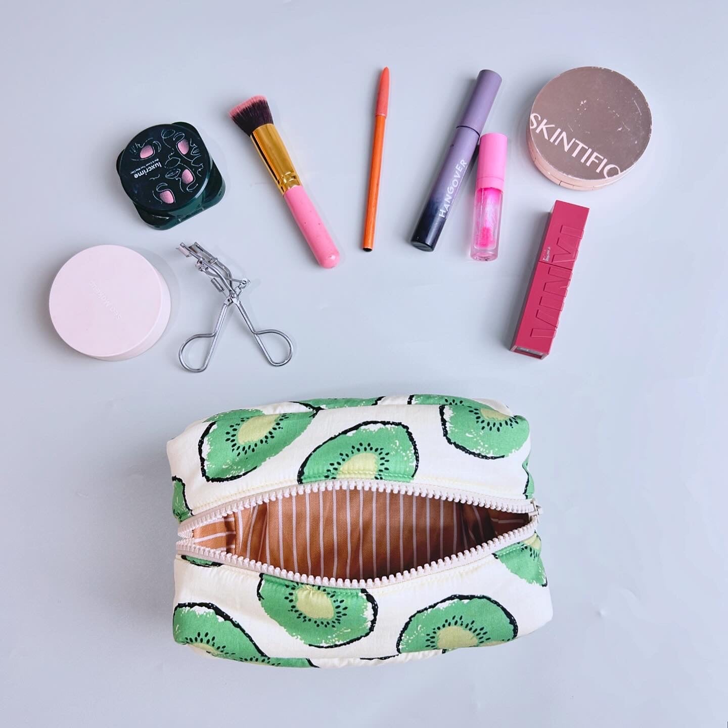 COSMETIC POUCH PUFFY_A7028_KIWI