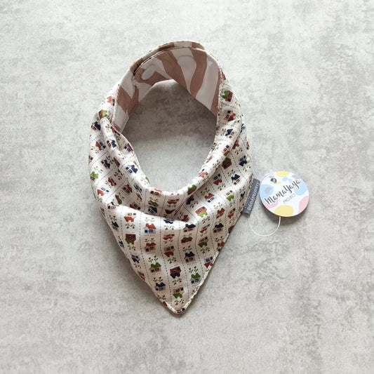 SCARF BIBS_A7431_RUMAH COKLAT