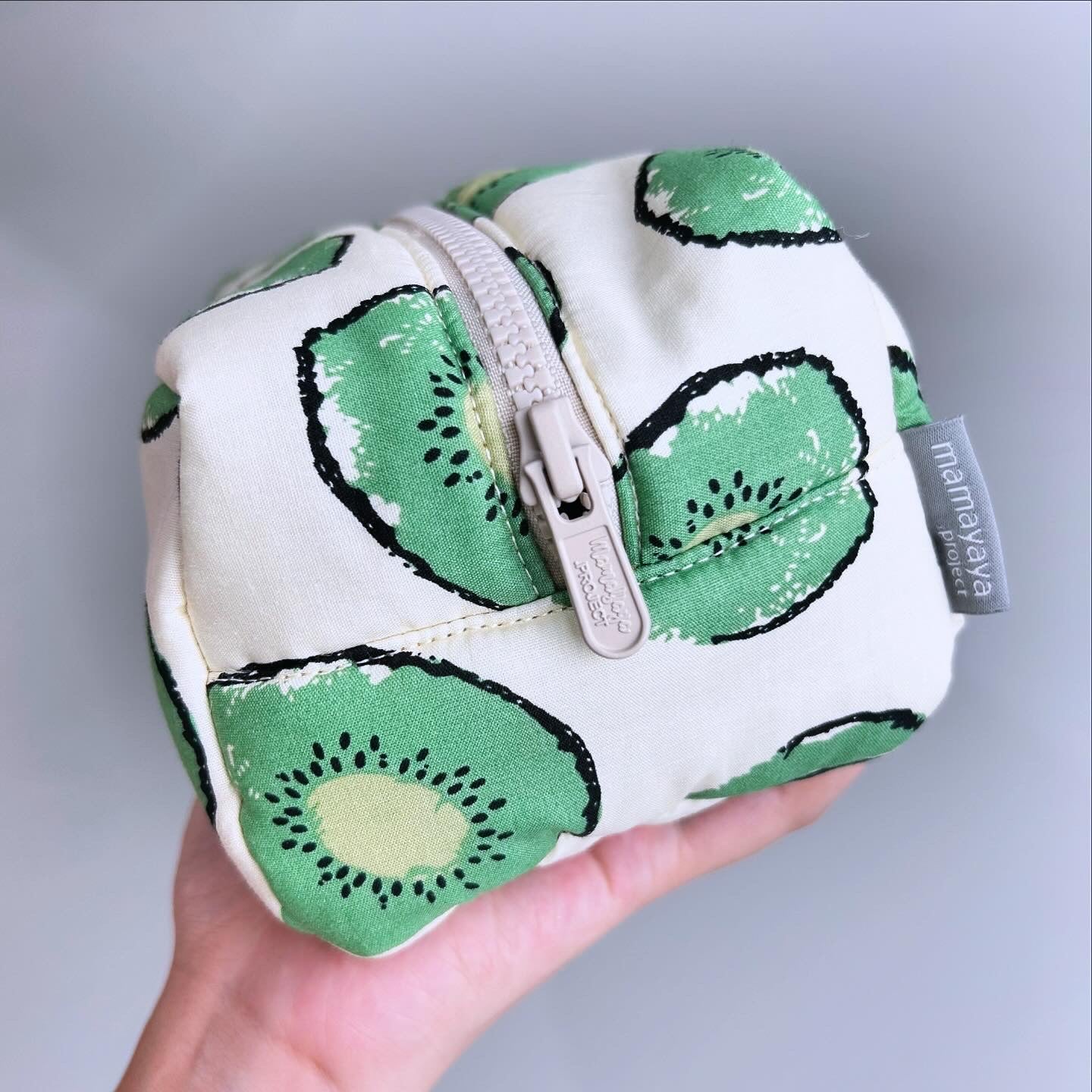 COSMETIC POUCH PUFFY_A7028_KIWI