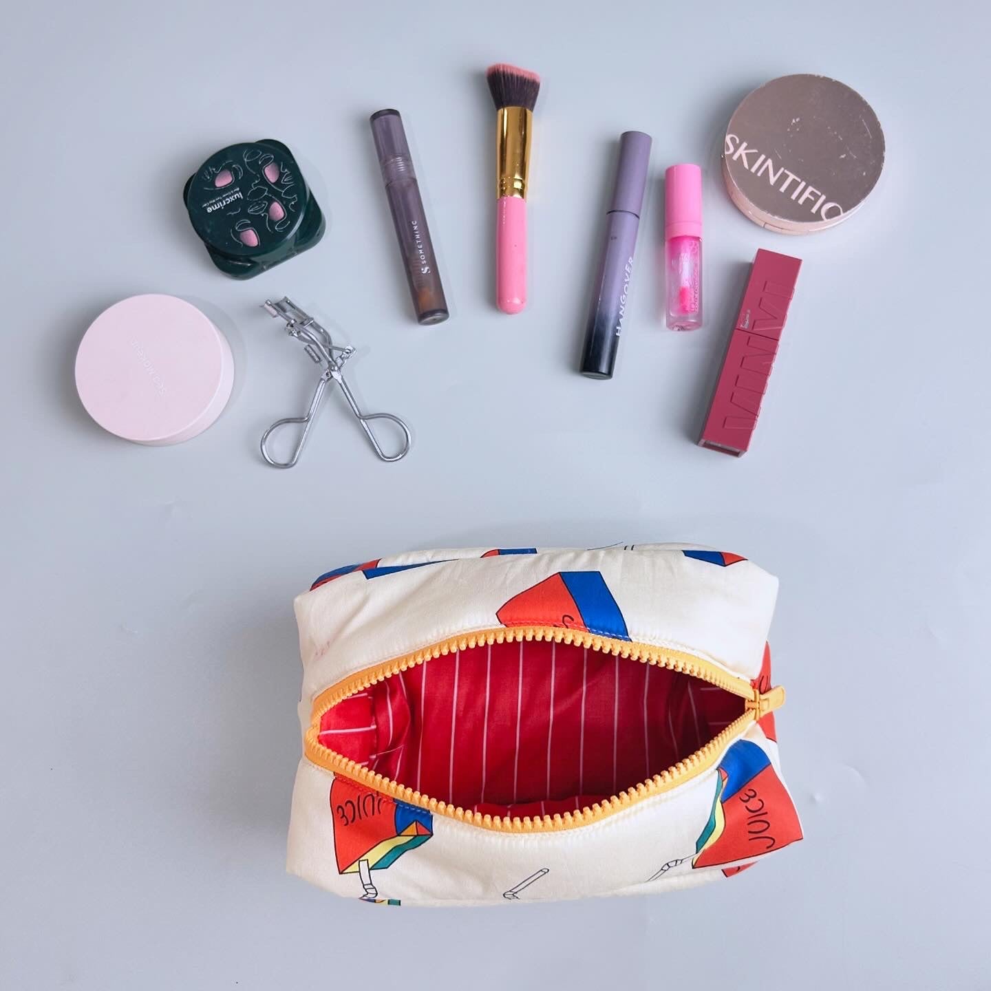 COSMETIC POUCH PUFFY_A7029_JUICE