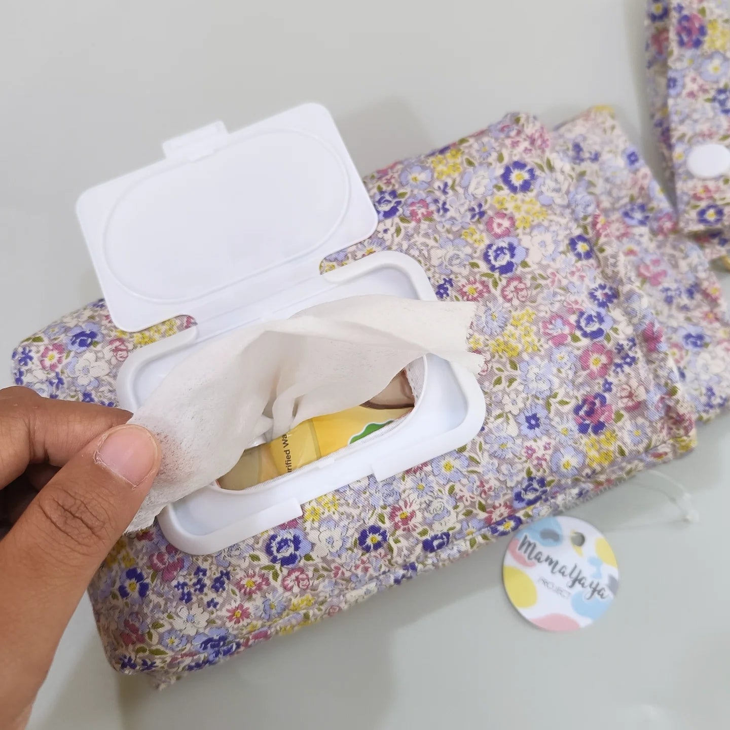 TISSUE POUCH 2 IN 1_A8019_MINI ANEMONE BIRU