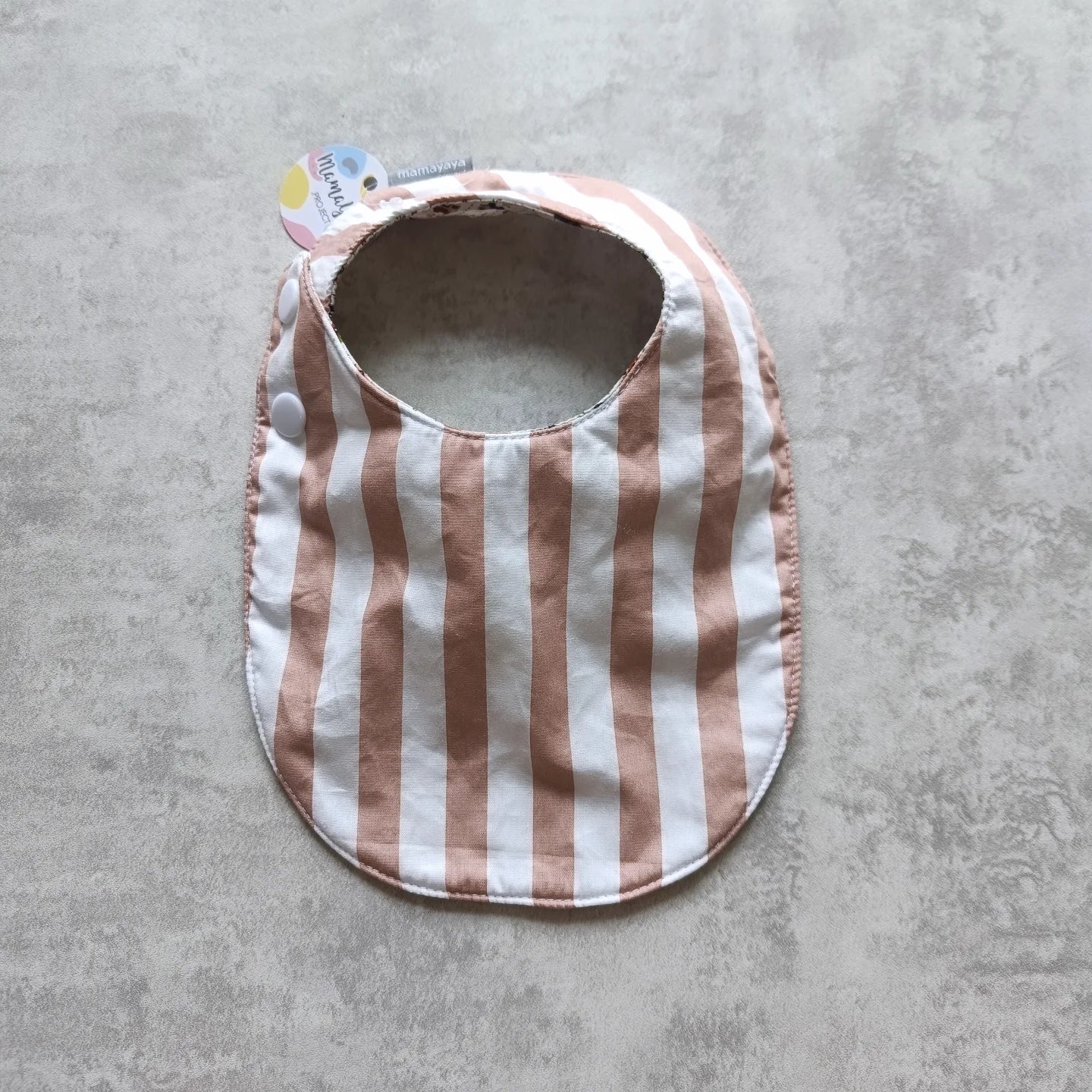ROUND BIBS_A7431_RUMAH COKLAT