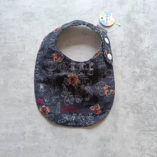 ROUND BIBS_A7425_POPEYE HITAM