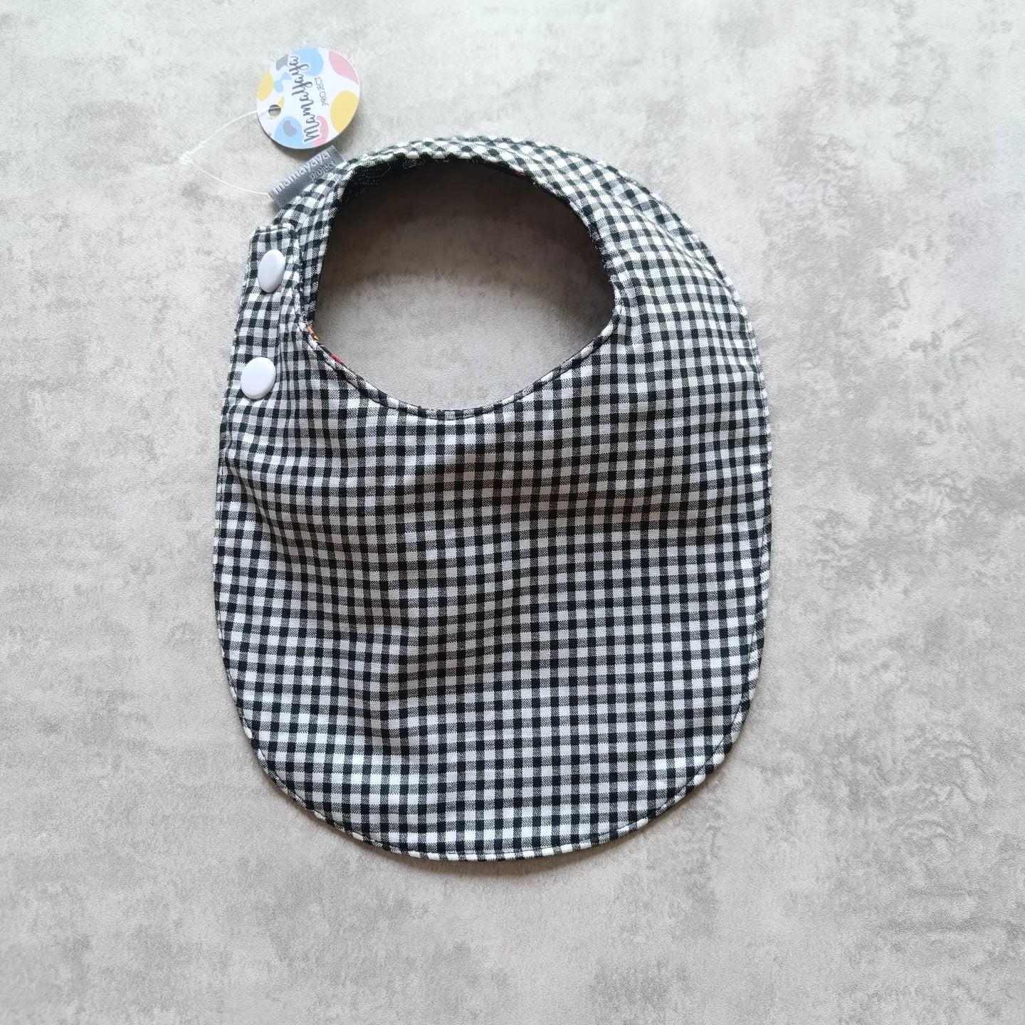 ROUND BIBS_A7425_POPEYE HITAM