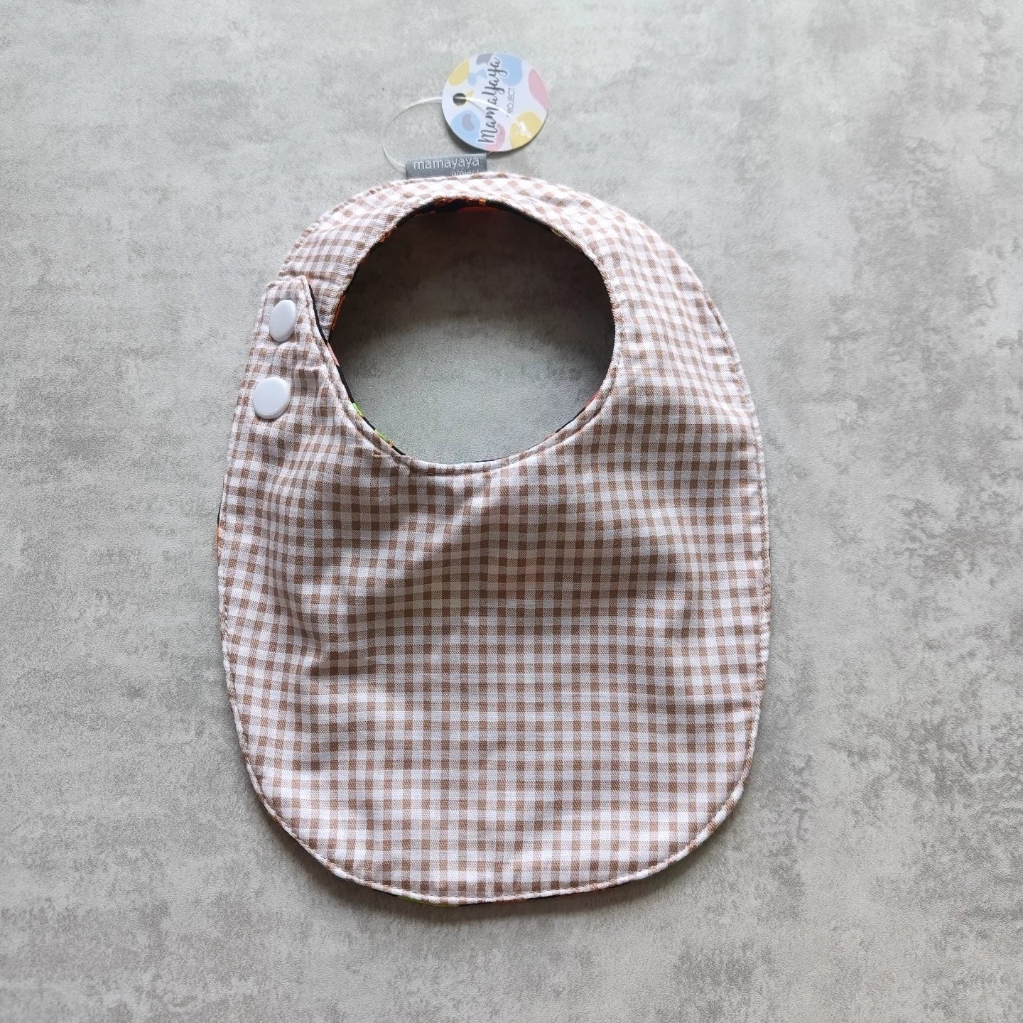 ROUND BIBS_A7484_DONAT WARNA/I