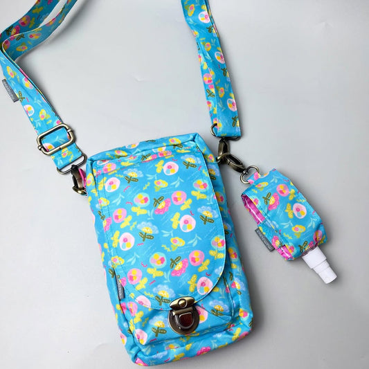 PHONE WALLET POUCH (PWP) + HS HOLDER_C7088M_MINI AMARA LIGHTSEA (MILKY)