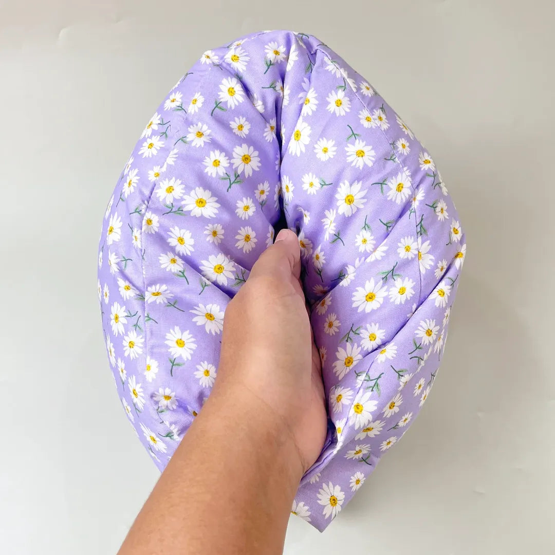 TRAVEL NURSING ARM PILLOW_⁠A7468_GARBERA UNGU (KATUN)